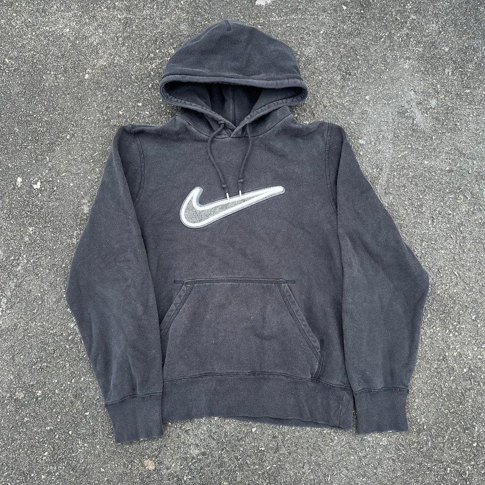 Y2K Center Logo Nike Hoodie size S